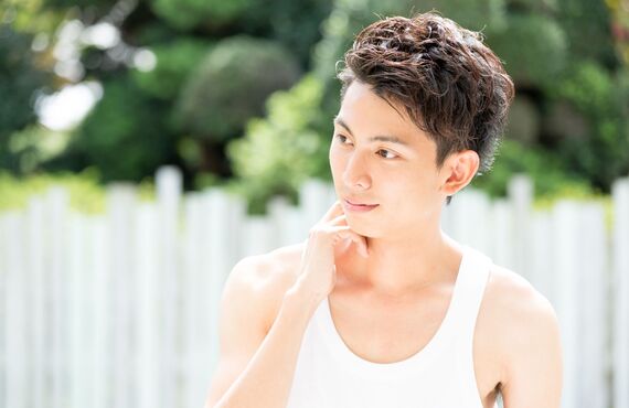 爽やかな印象・メンズヘアカラーに力を入れています | 高宮の美容室・RAD HAIR DESIGNで品格UP